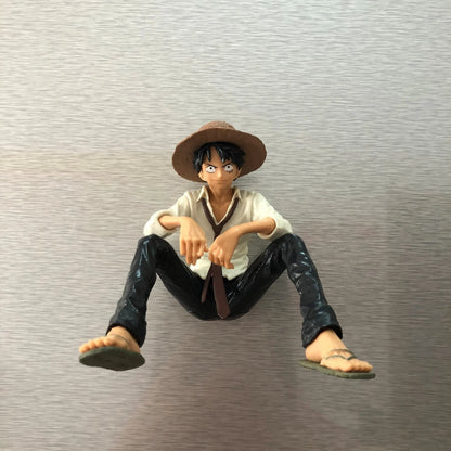 One Piece Anime Bottle Opener Refrigerator Magnet Basketball Frame Wall-Mounted Bottle Opener Monkey D. Luffy Holiday Gift